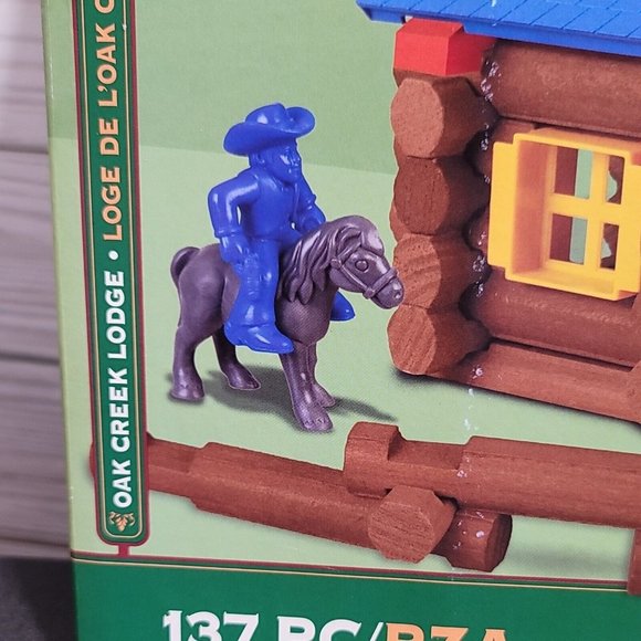 The Original Lincoln Logs K'NEX- 137 piece set - Oak Creek Lodge - Complete - Picture 8 of 16